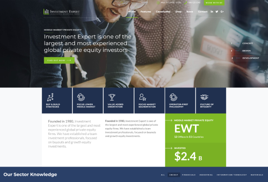 investment busniness html theme home layout 1